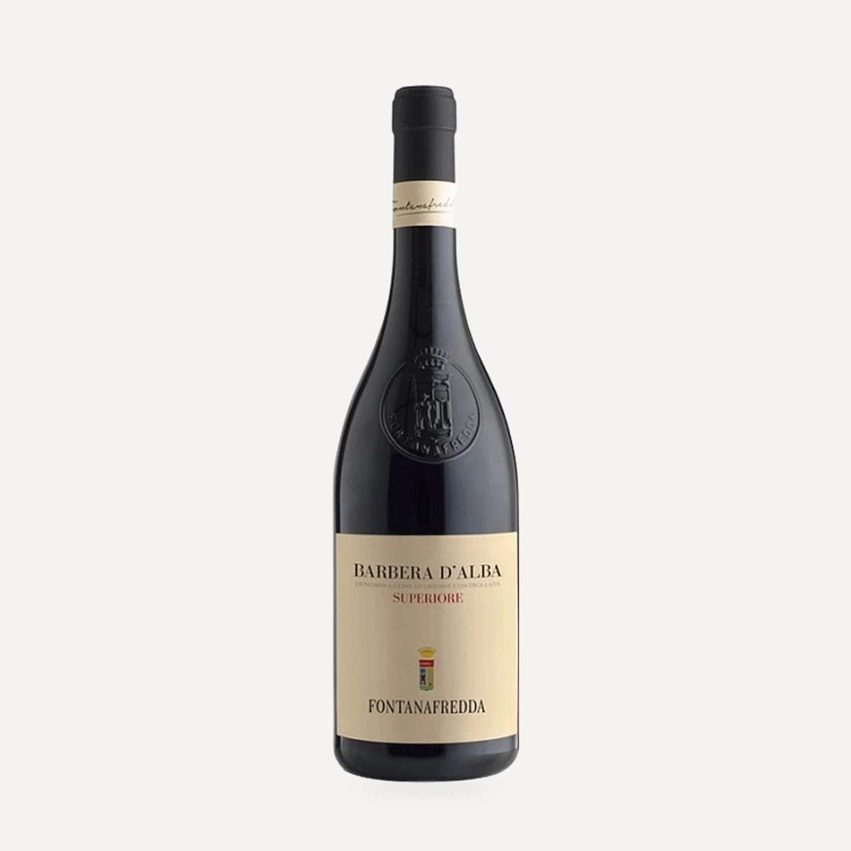 Barbera d'Alba Superiore DOC wine — Fontanafredda winery — Dionysus