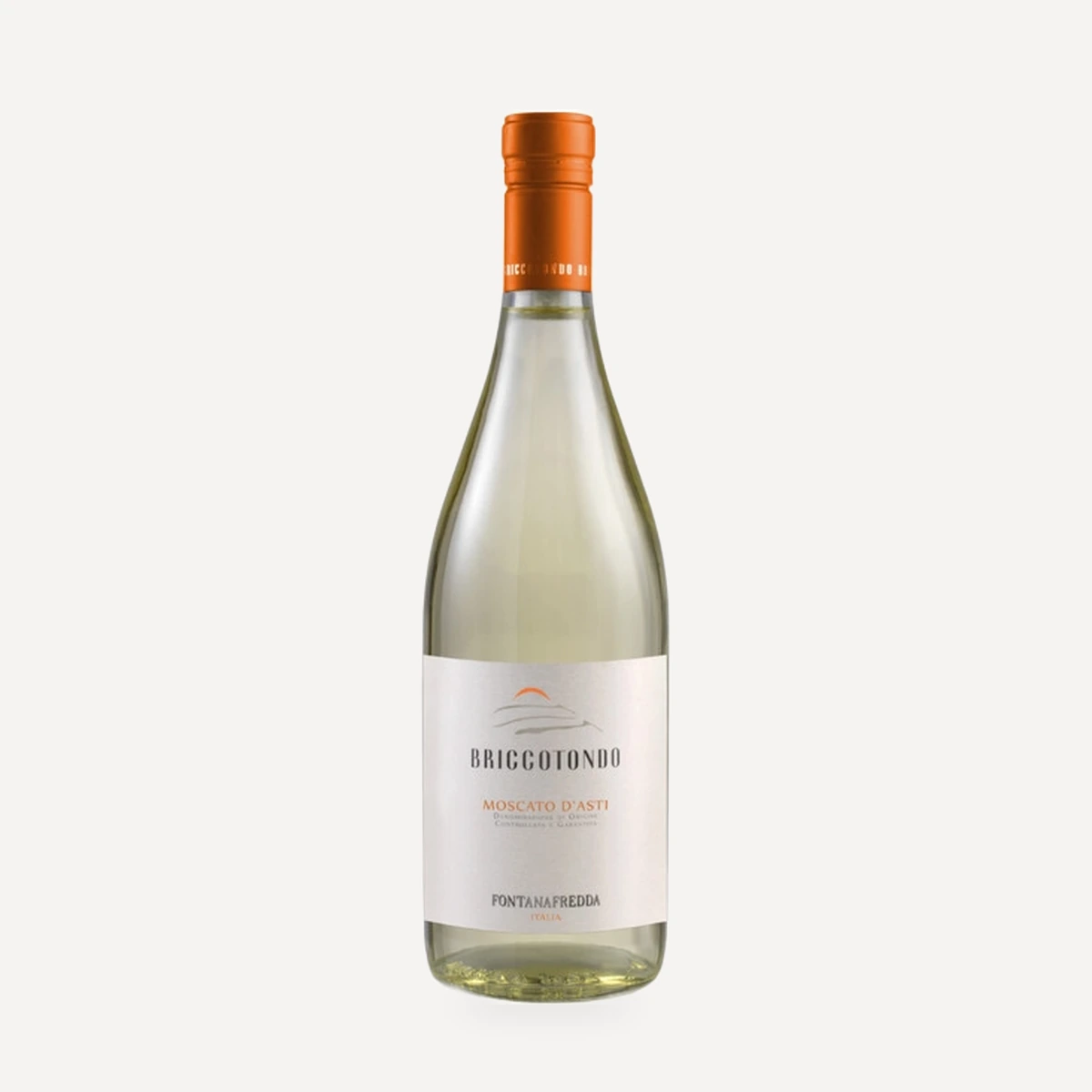 Briccotondo Moscato d'Asti DOCG wine — Fontanafredda winery — Dionysus