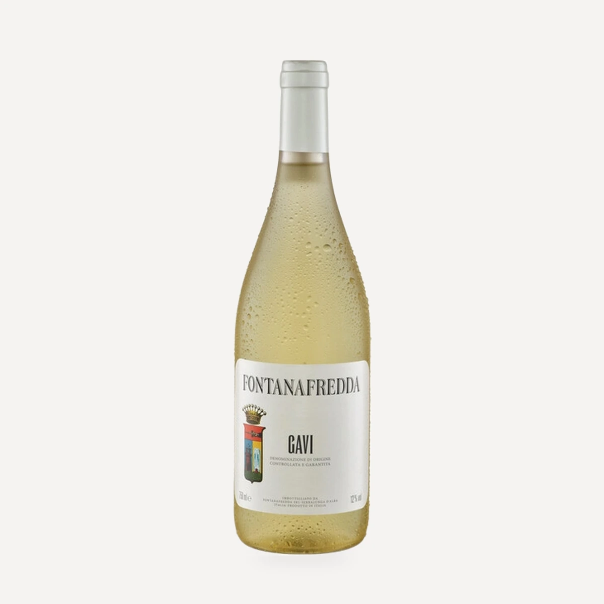 Gavi DOCG wine — Fontanafredda winery — Dionysus