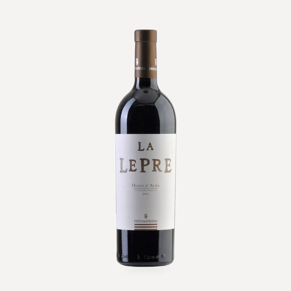 La Lepre Diano d'Alba DOCG wine — Fontanafredda winery — Dionysus