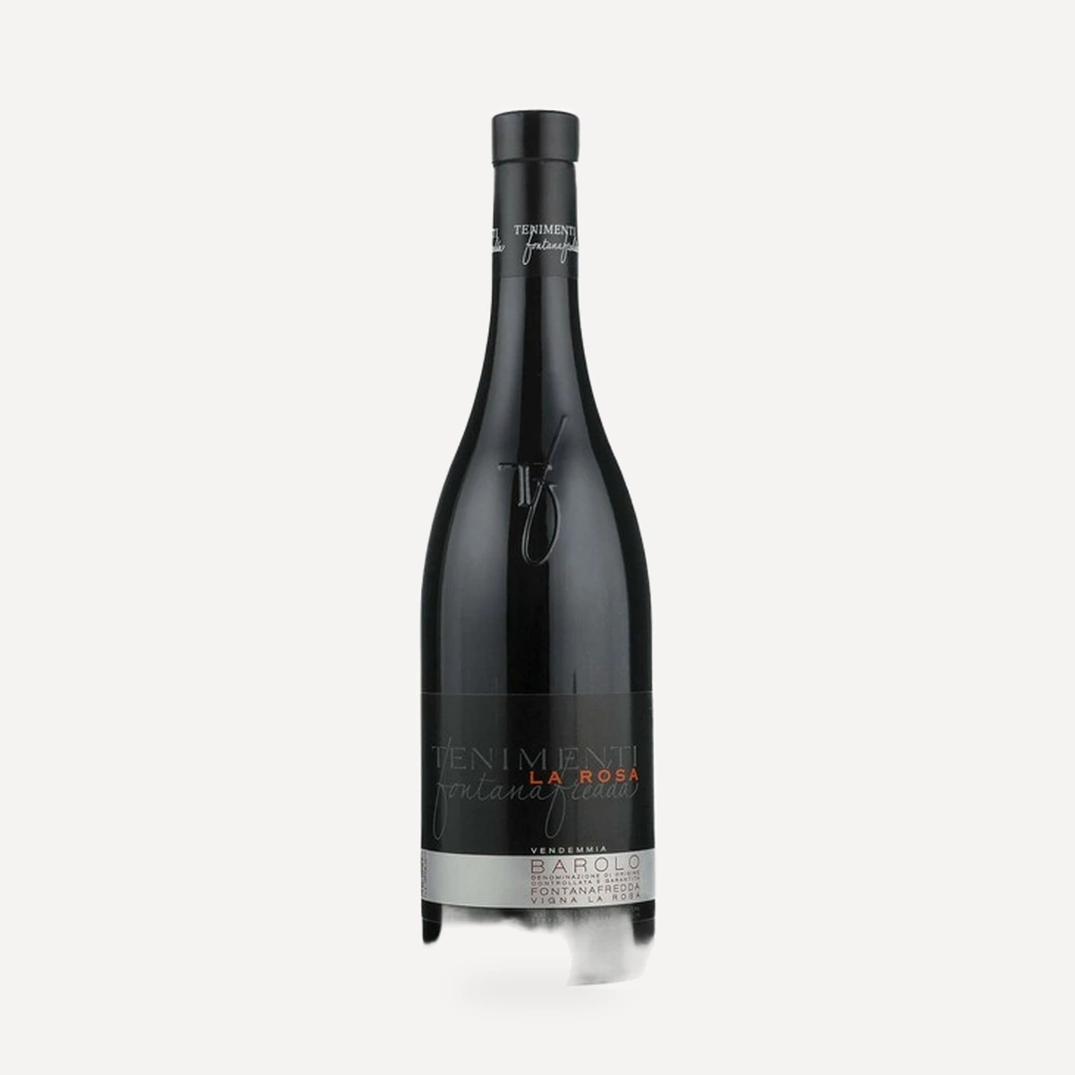 La Rosa Barolo DOCG wine — Fontanafredda winery — Dionysus