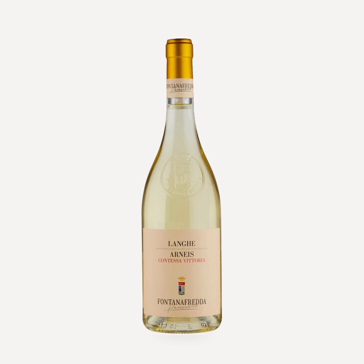 Langhe Arnes Contessa Vittoria DOC wine — Fontanafredda winery — Dionysus