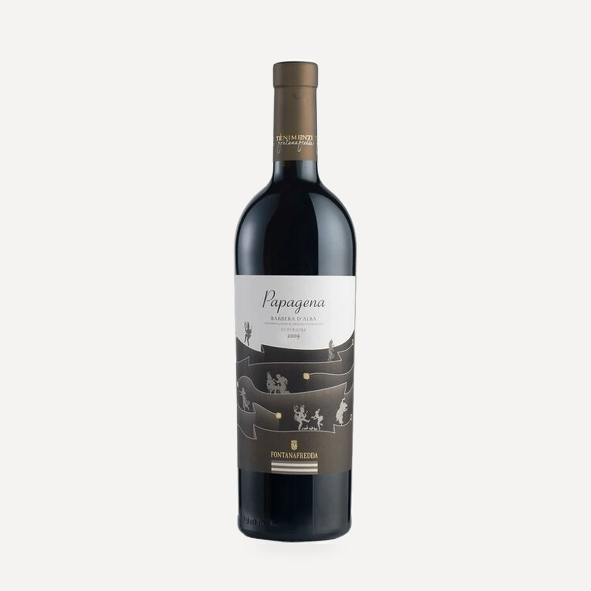 Papagena Barbera d'Alba Superiore DOC wine — Fontanafredda winery — Dionysus