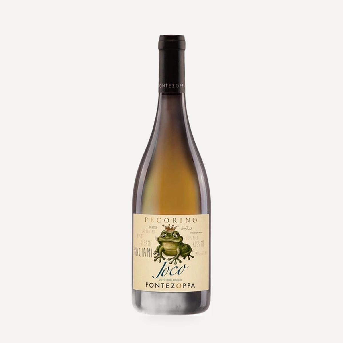 Joco Pecorino wine — Fontezoppa winery — Dionysus