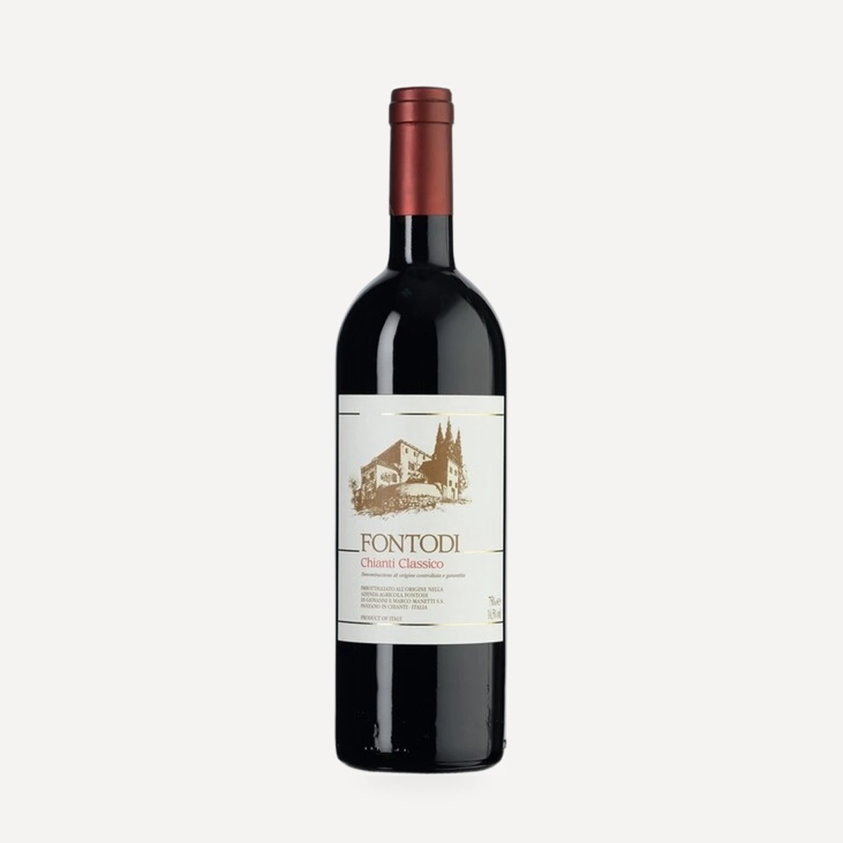 Chianti Classico DOCG wine — Fontodi winery — Dionysus