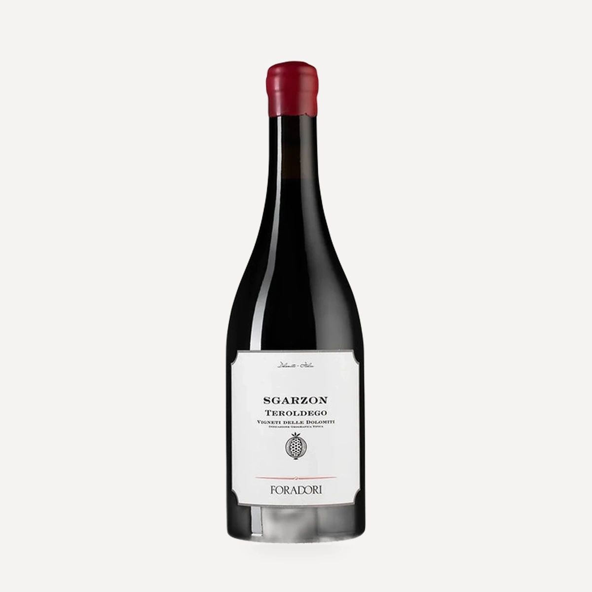 Sgarzon Teroldego Vigneti delle Dolomiti IGT wine — Foradori winery — Dionysus