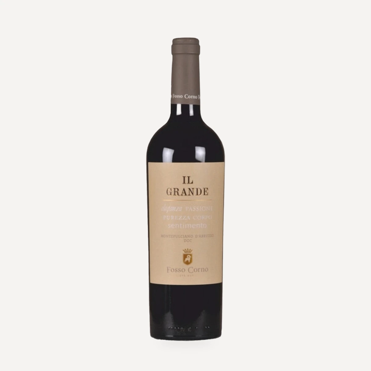 Il Grande Montepulciano d'Abruzzo DOC wine — Fosso Corno winery — Dionysus