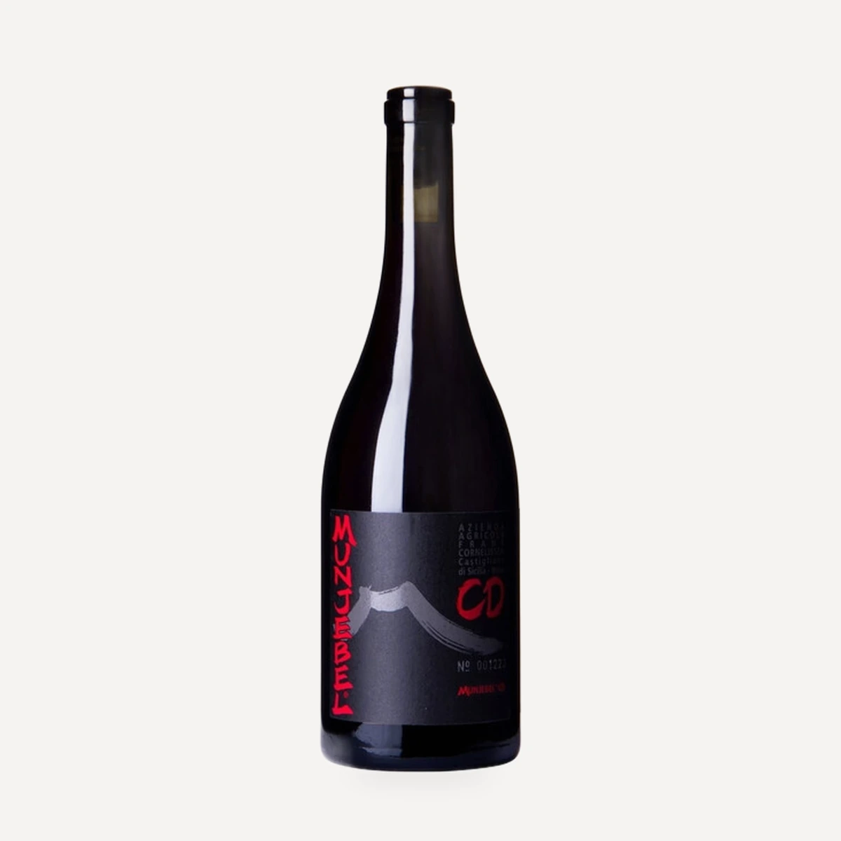 MunJebel® Rosso CD, contrada Calderara sottana wine — Frank Cornelissen winery — Dionysus