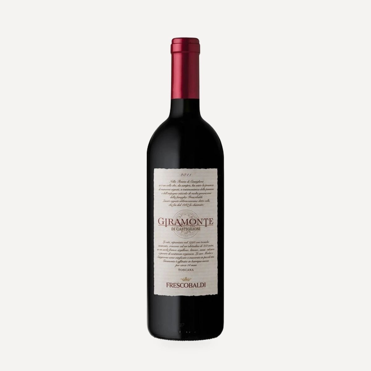 Giramonte Toscana IGT wine — Frescobaldi winery — Dionysus