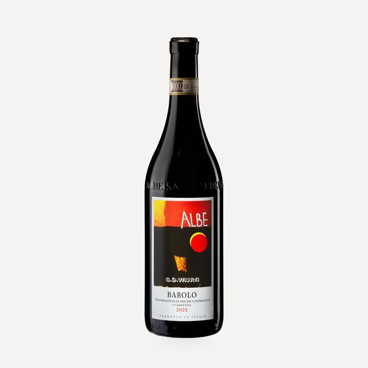 Barolo Albe® DOCG wine — G.D. Vajra winery — Dionysus