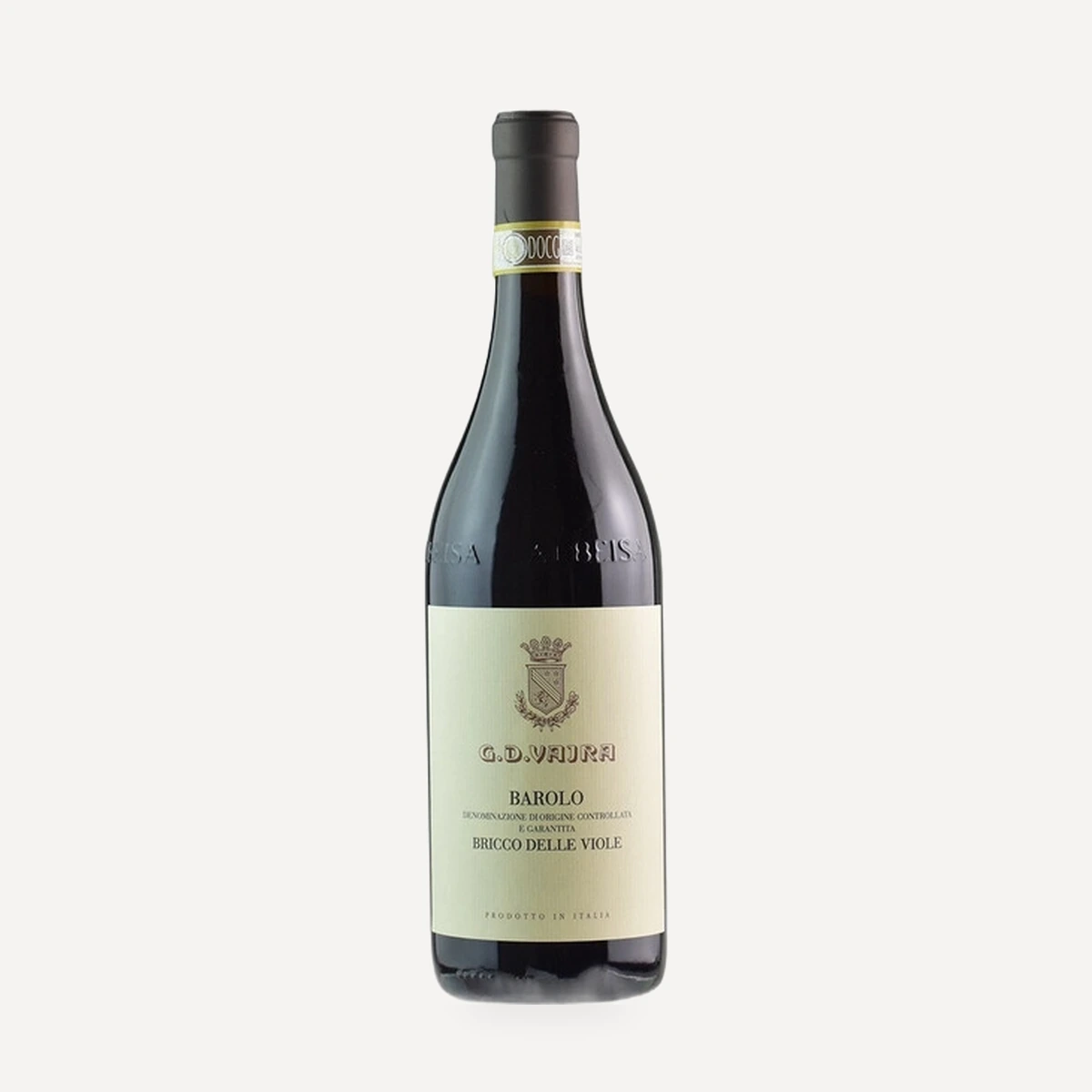 Barolo DOCG Bricco delle Viole wine — G.D. Vajra winery — Dionysus