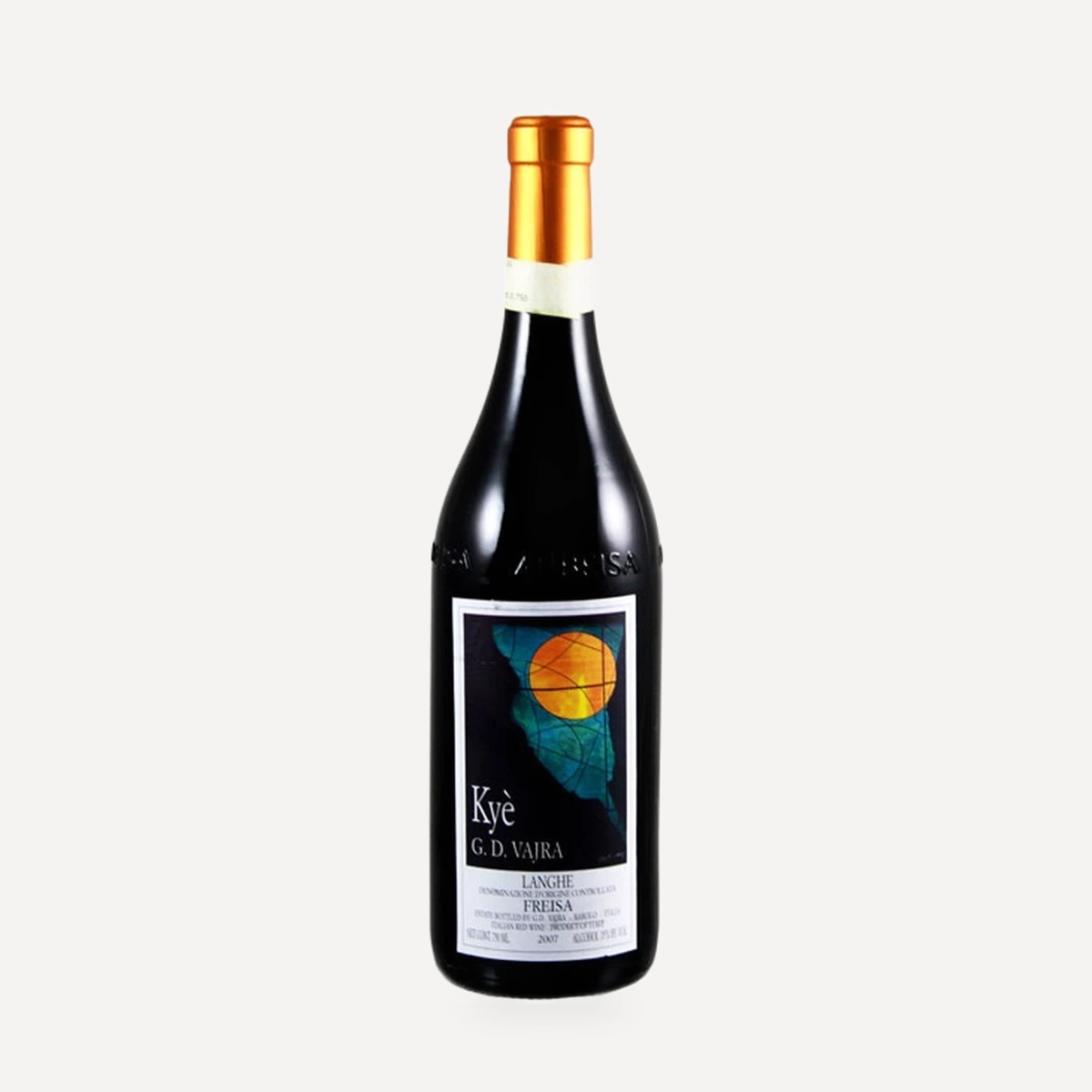 Langhe Freisa Kyè® DOC wine — G.D. Vajra winery — Dionysus