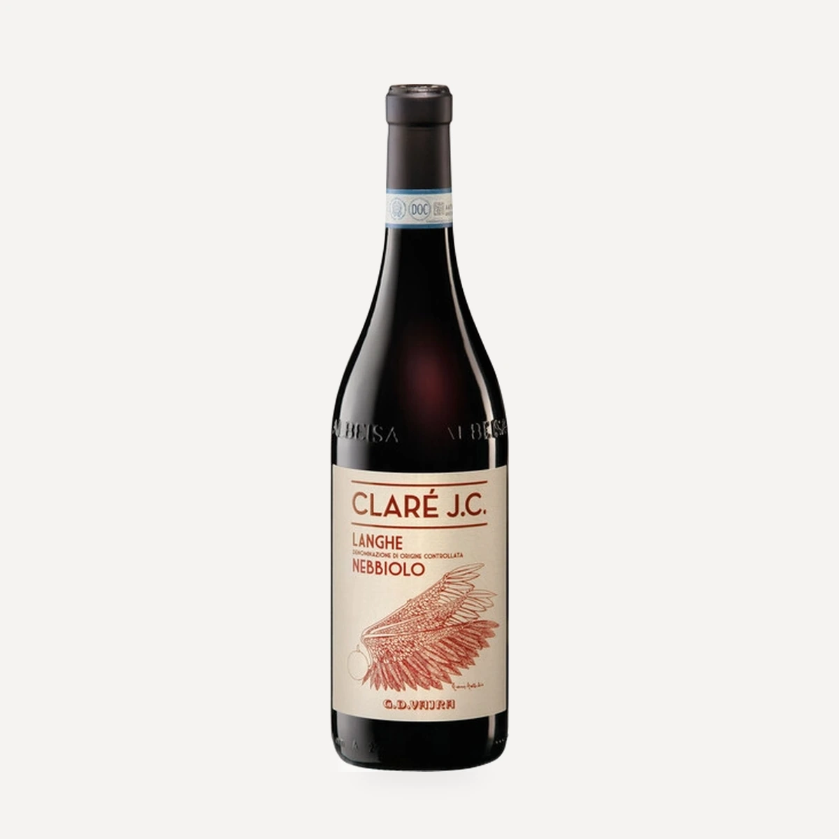 Langhe Nebbiolo Claré J.C. DOC wine — G.D. Vajra winery — Dionysus