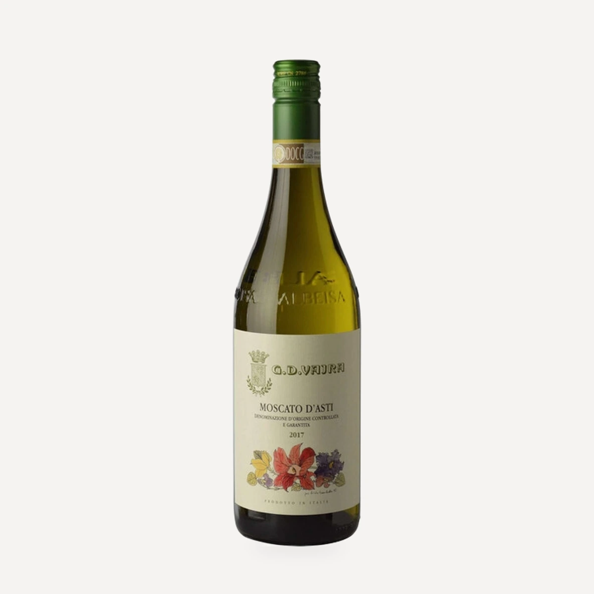 Moscato d'Asti DOCG wine — G.D. Vajra winery — Dionysus