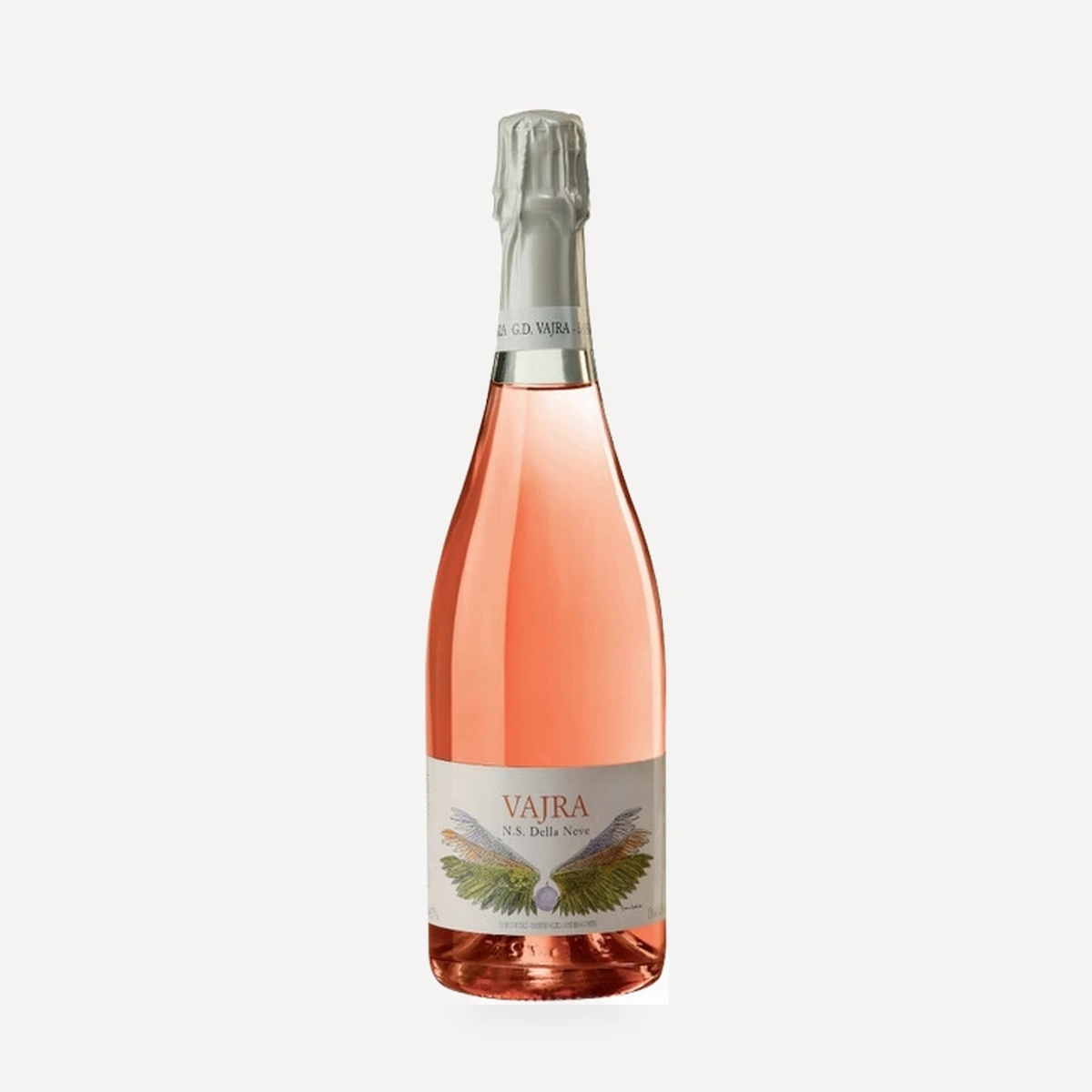 VSQ N.S. della Neve Spumante Rosato wine — G.D. Vajra winery — Dionysus
