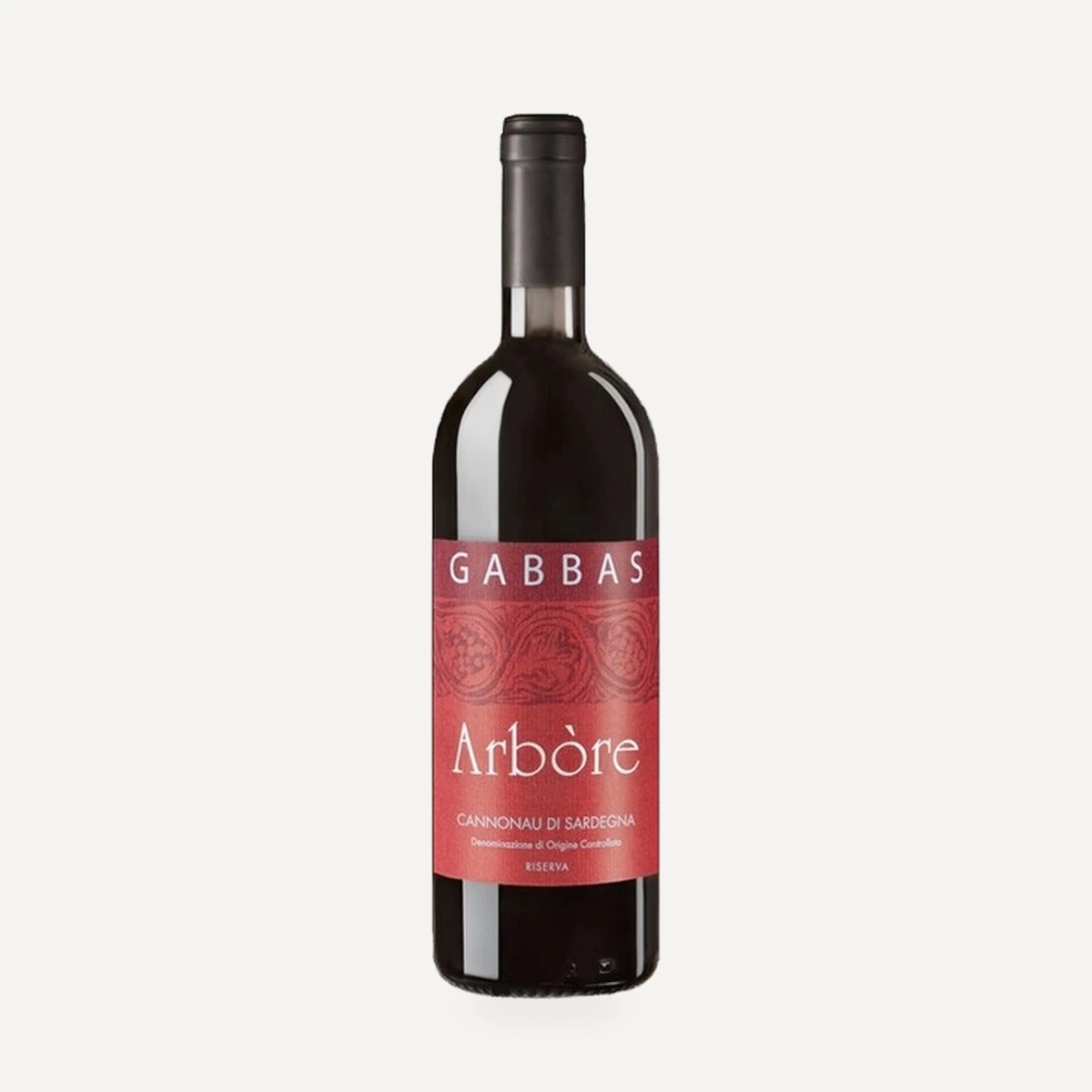 Arbore Riserva Cannonau di Sardegna DOC wine — Gabbas winery — Dionysus