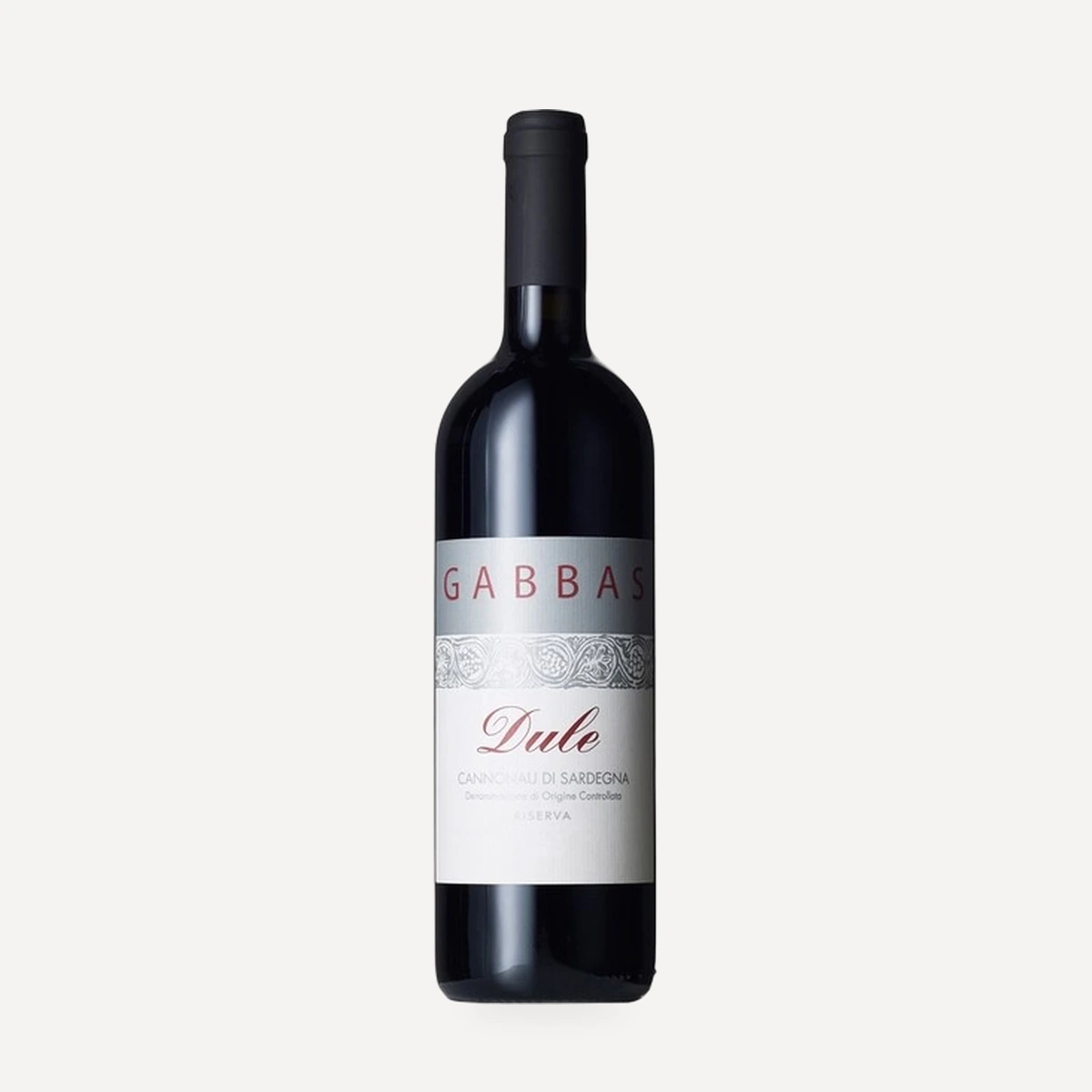 Dule Riserva Cannonau di Sardegna DOC wine — Gabbas winery — Dionysus