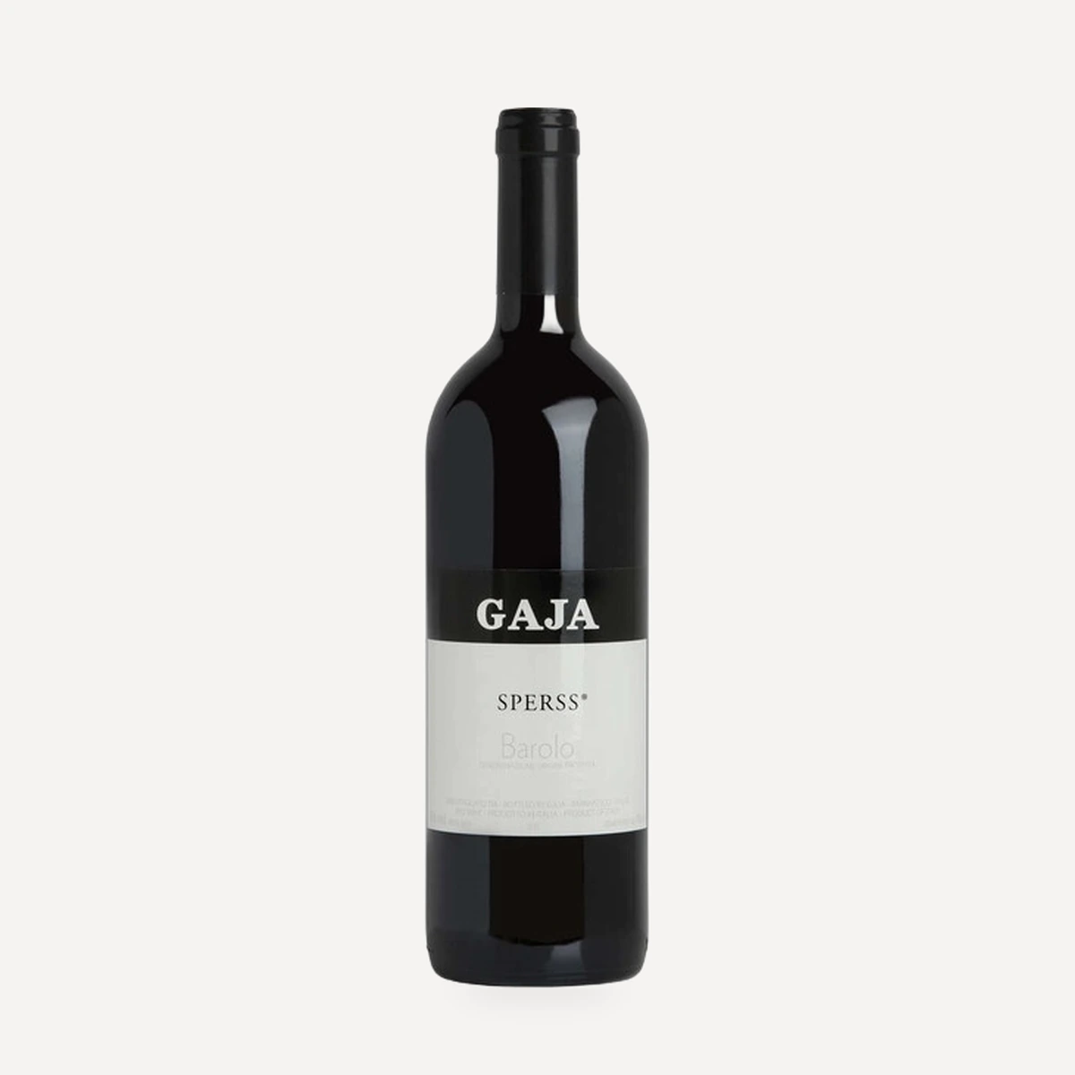Sperss wine — Gaja winery — Dionysus