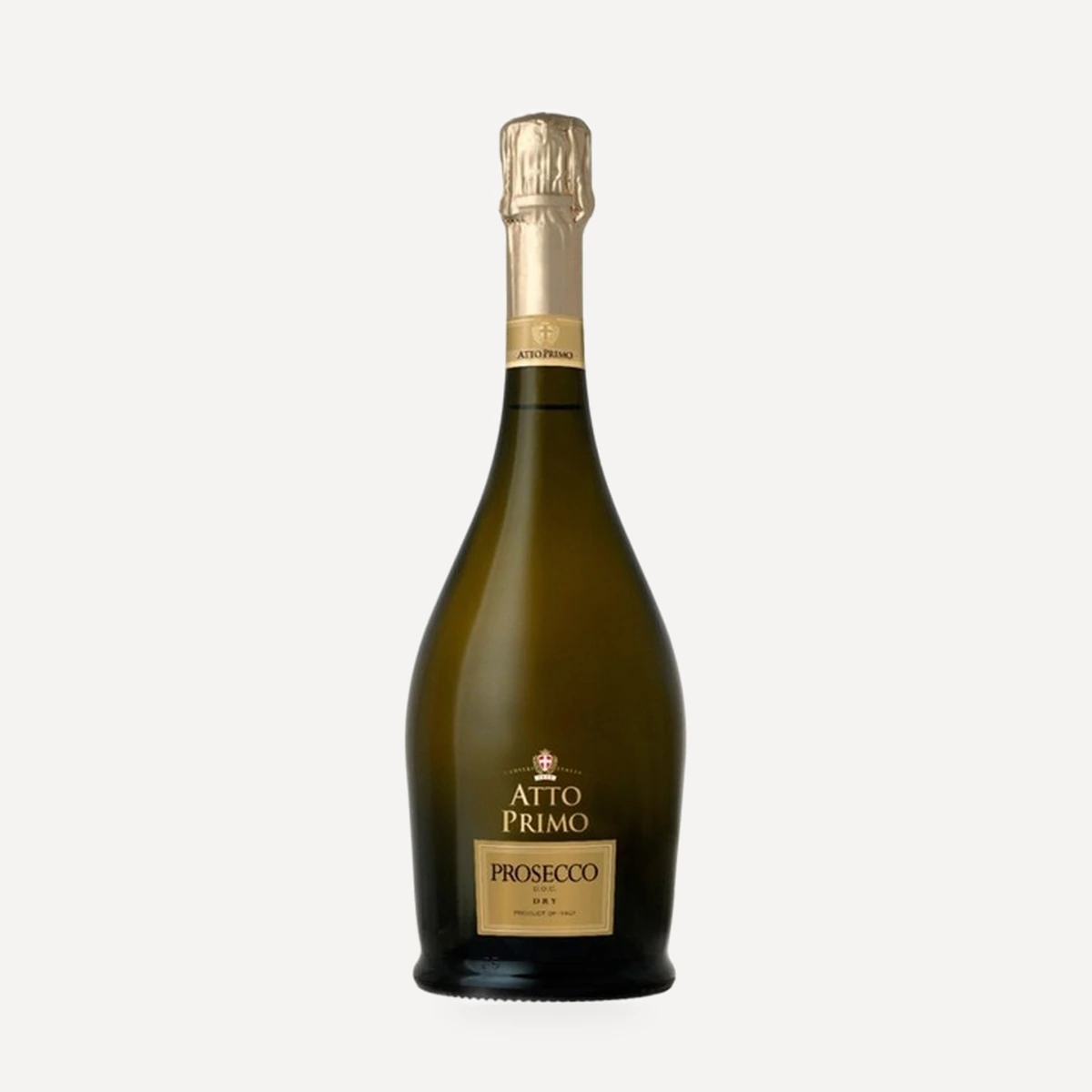 Atto Primo Prosecco Dry DOC wine — Gancia winery — Dionysus
