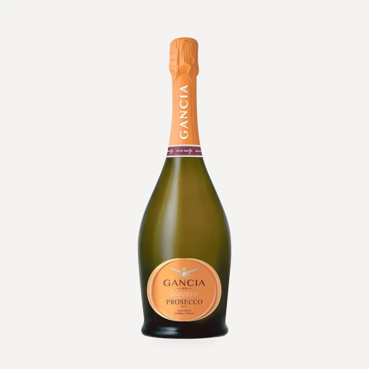 Leggero Prosecco DOC wine — Gancia winery — Dionysus