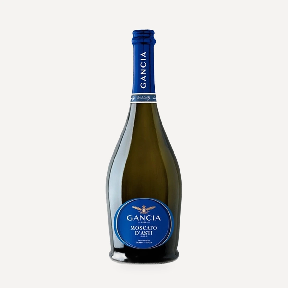 Moscato d'Asti DOCG wine — Gancia winery — Dionysus