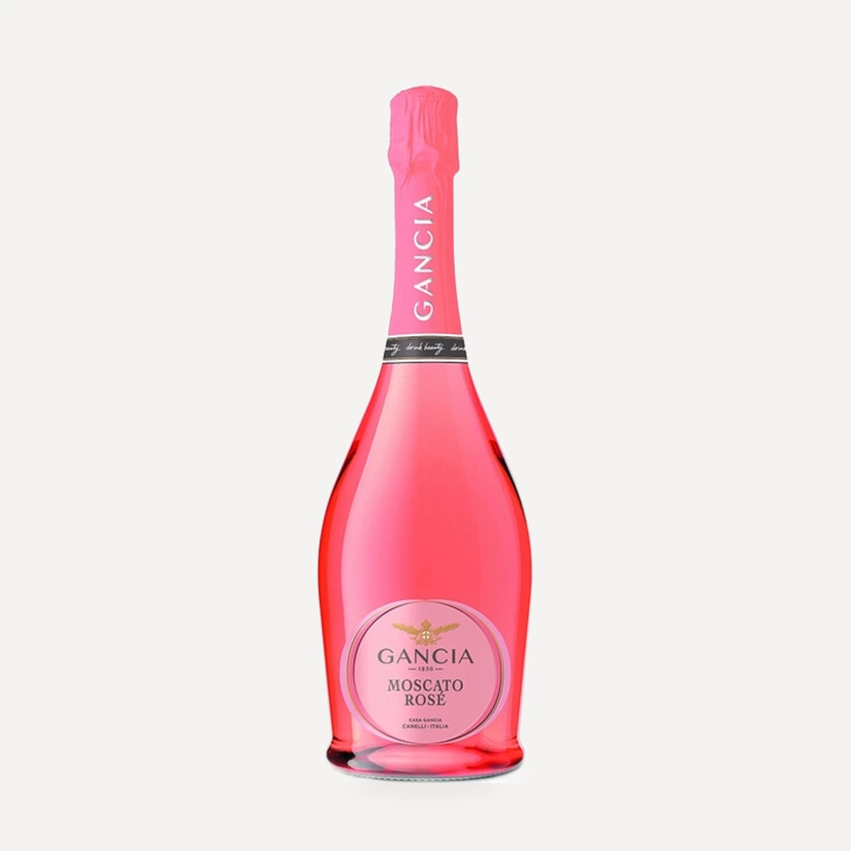Moscato Rose wine — Gancia winery — Dionysus