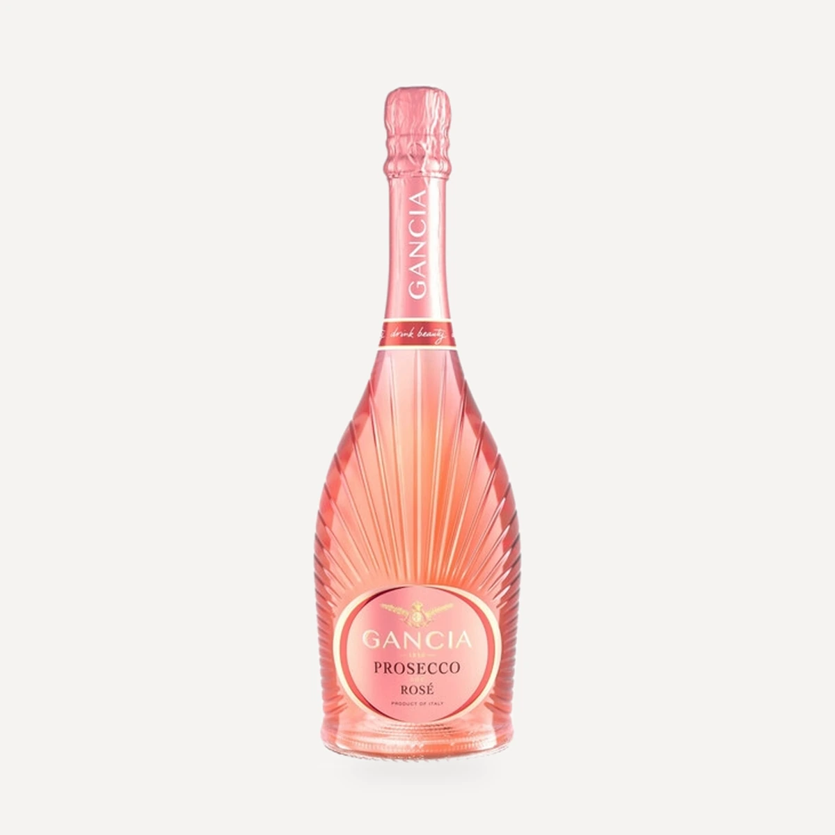 Prosecco Rose DOC wine — Gancia winery — Dionysus