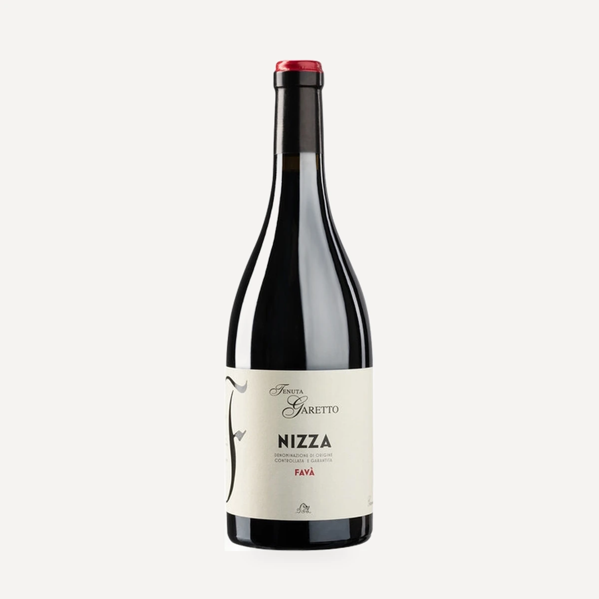 Favà Nizza DOCG wine — Tenuta Garetto winery — Dionysus