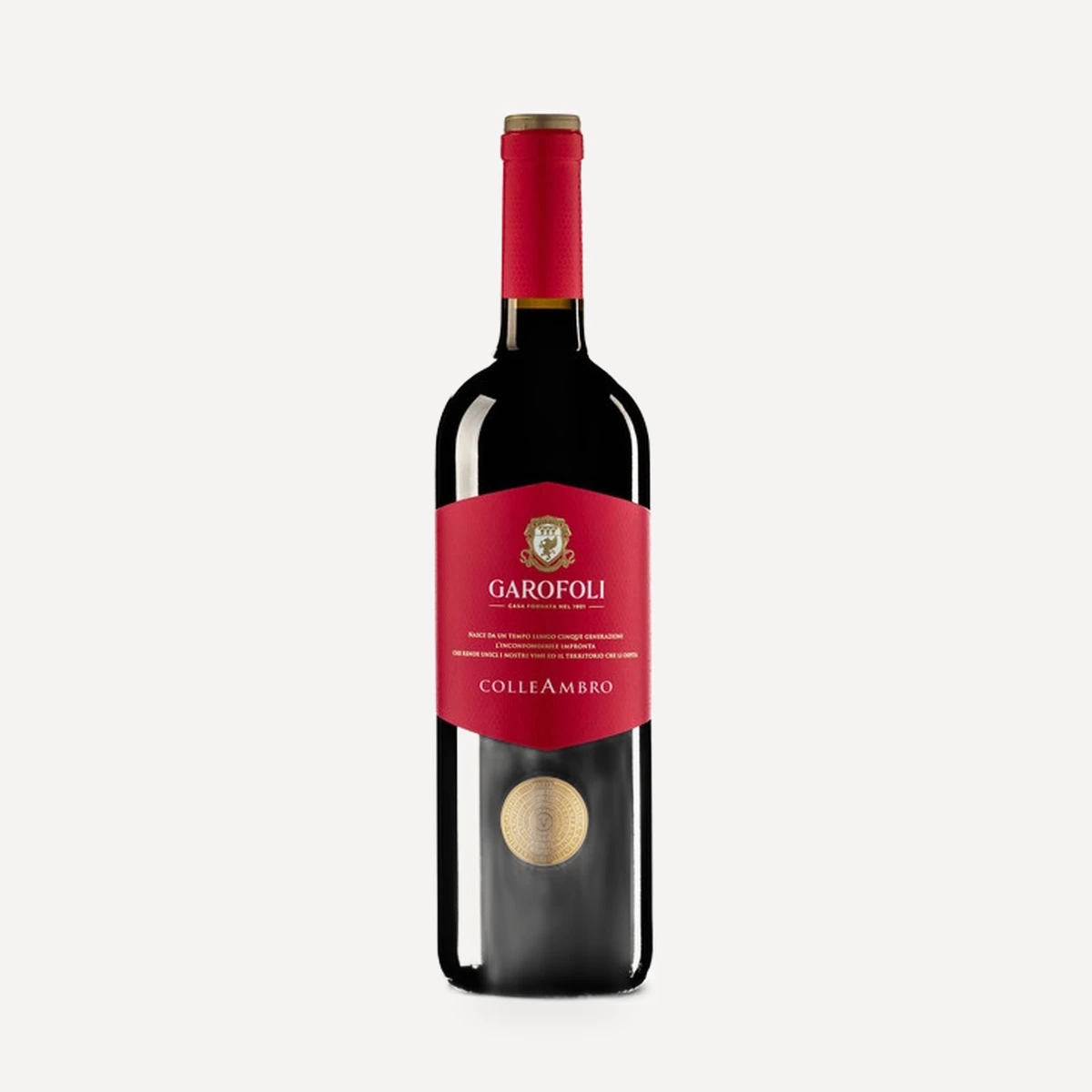 Colle Ambro Marche DOC wine — Garofoli winery — Dionysus