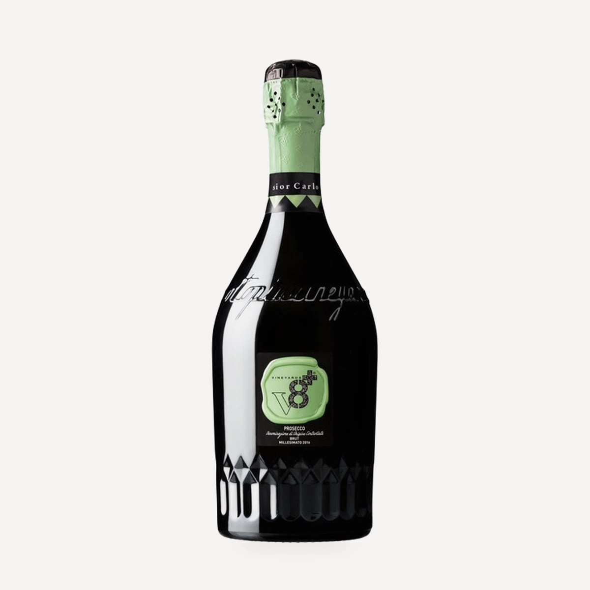 V8+ Sior Carlo Prosecco Brut Millesimato DOC wine — Genagricola winery — Dionysus