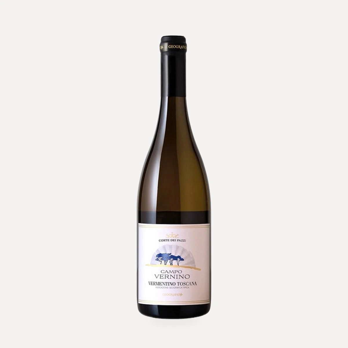 Corte dei Pazzi Campo Vernino Vermentino Toscana IGT wine — Geografico winery — Dionysus