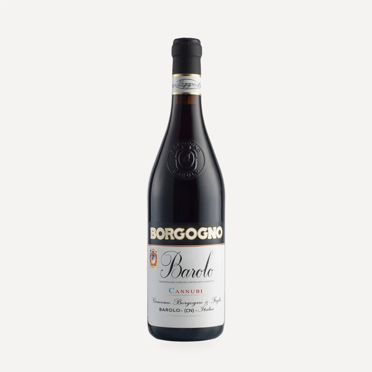 Barolo Cannubi wine — Giacomo Borgogno & Figli winery — Dionysus