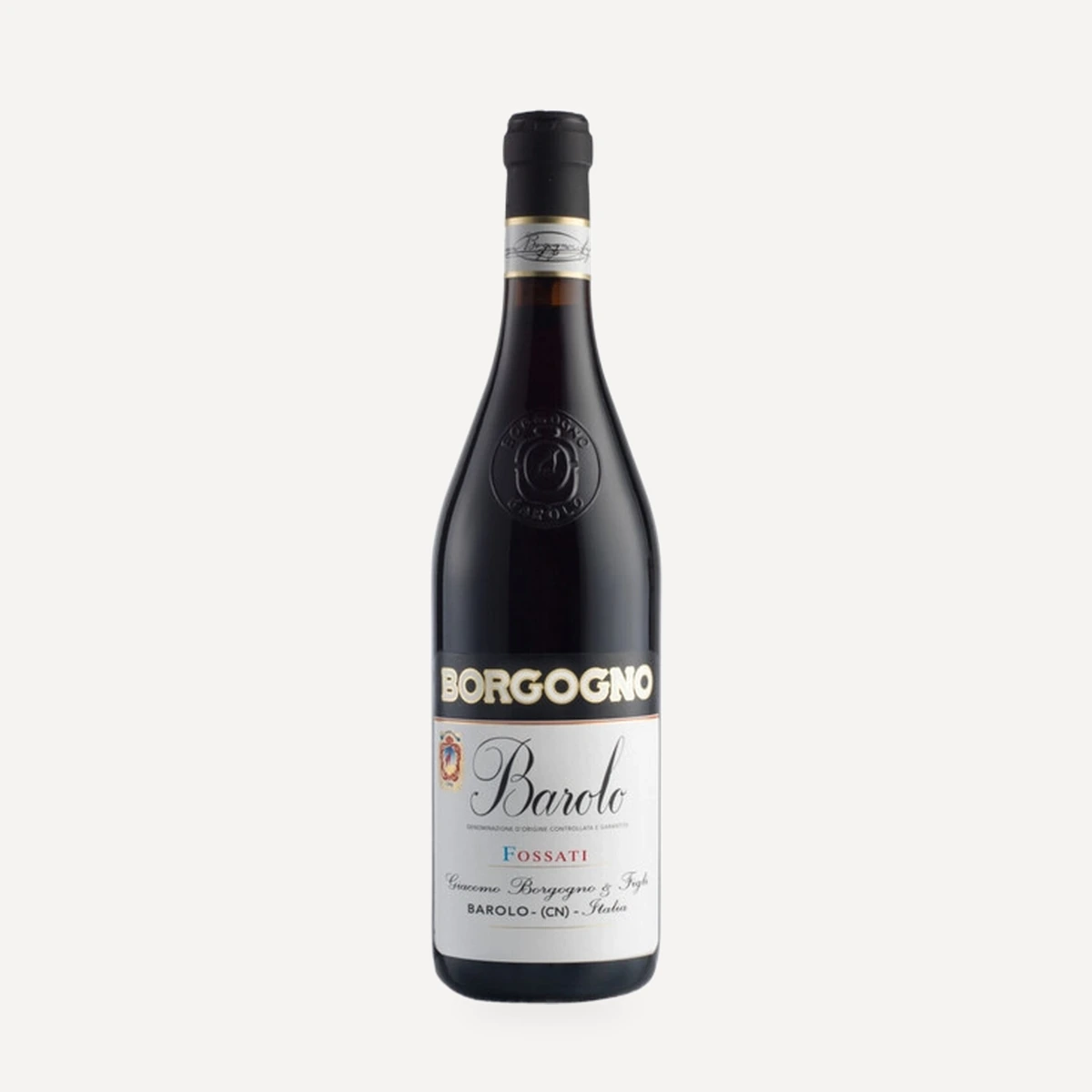 Barolo Fossati wine — Giacomo Borgogno & Figli winery — Dionysus