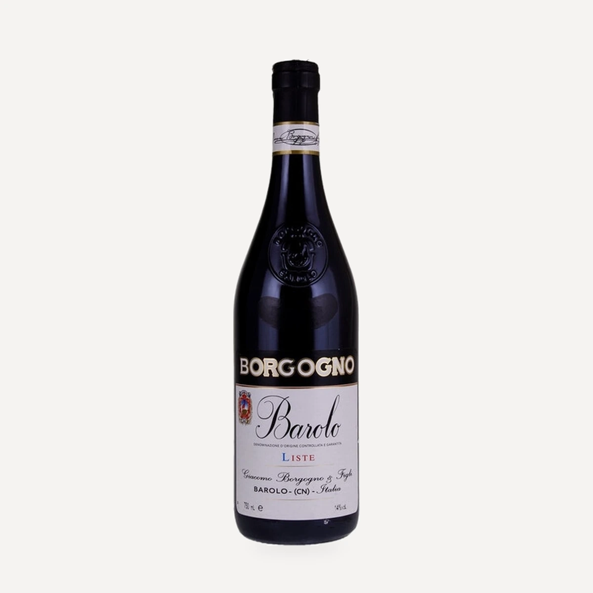 Barolo Liste wine — Giacomo Borgogno & Figli winery — Dionysus