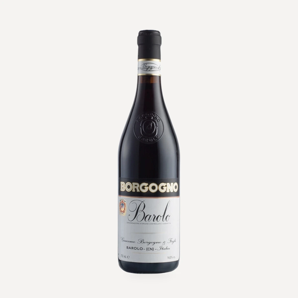 Barolo wine — Giacomo Borgogno & Figli winery — Dionysus