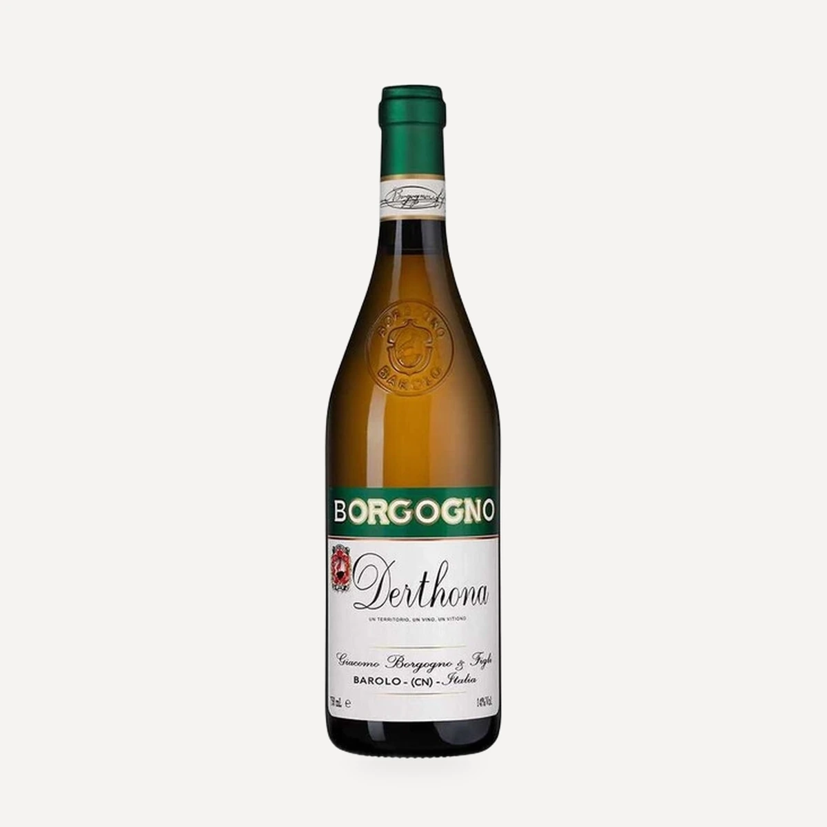 Colli Tortonesi Timorasso Derthona DOC wine — Giacomo Borgogno & Figli winery — Dionysus