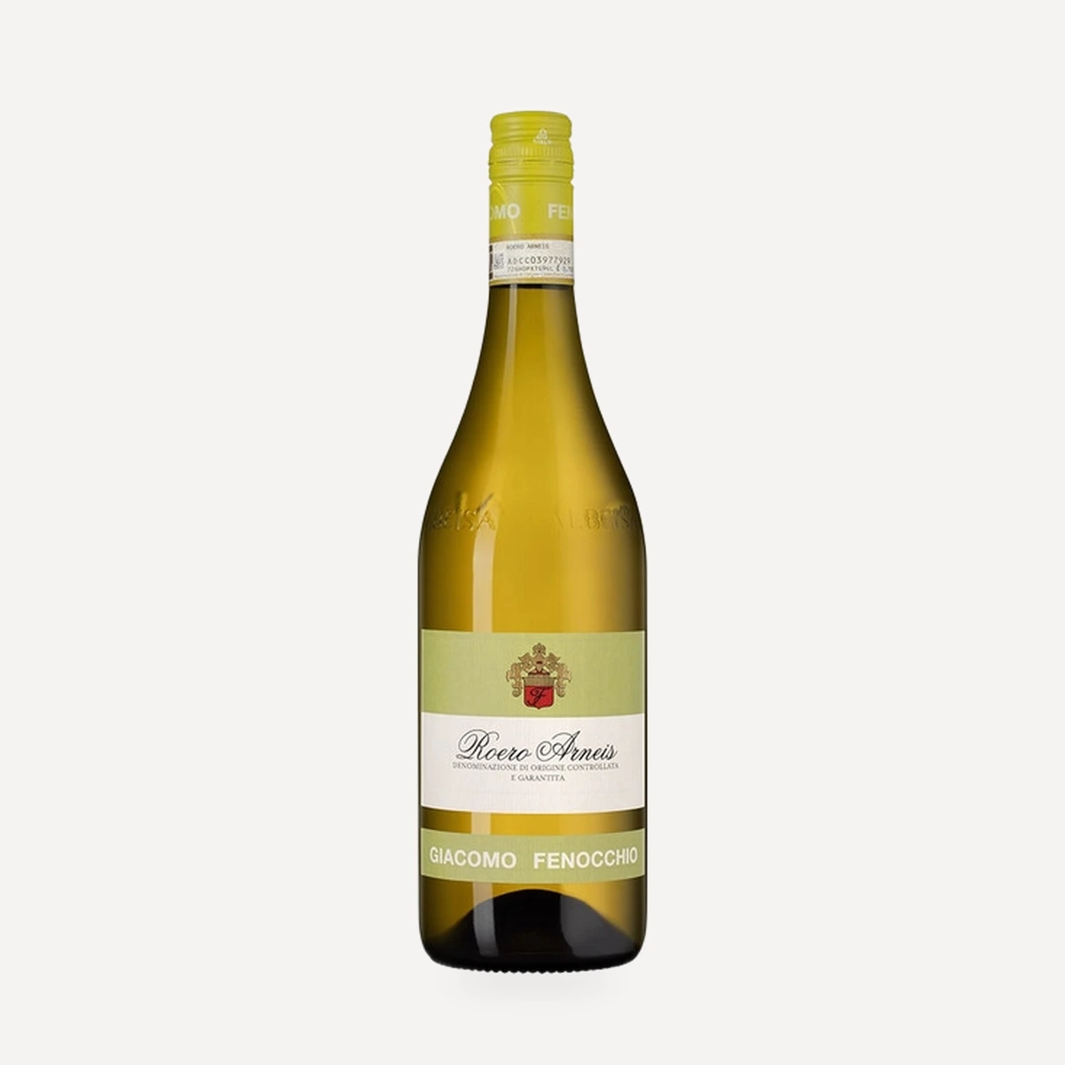 Roero Arneis DOCG wine — Giacomo Fenocchio winery — Dionysus