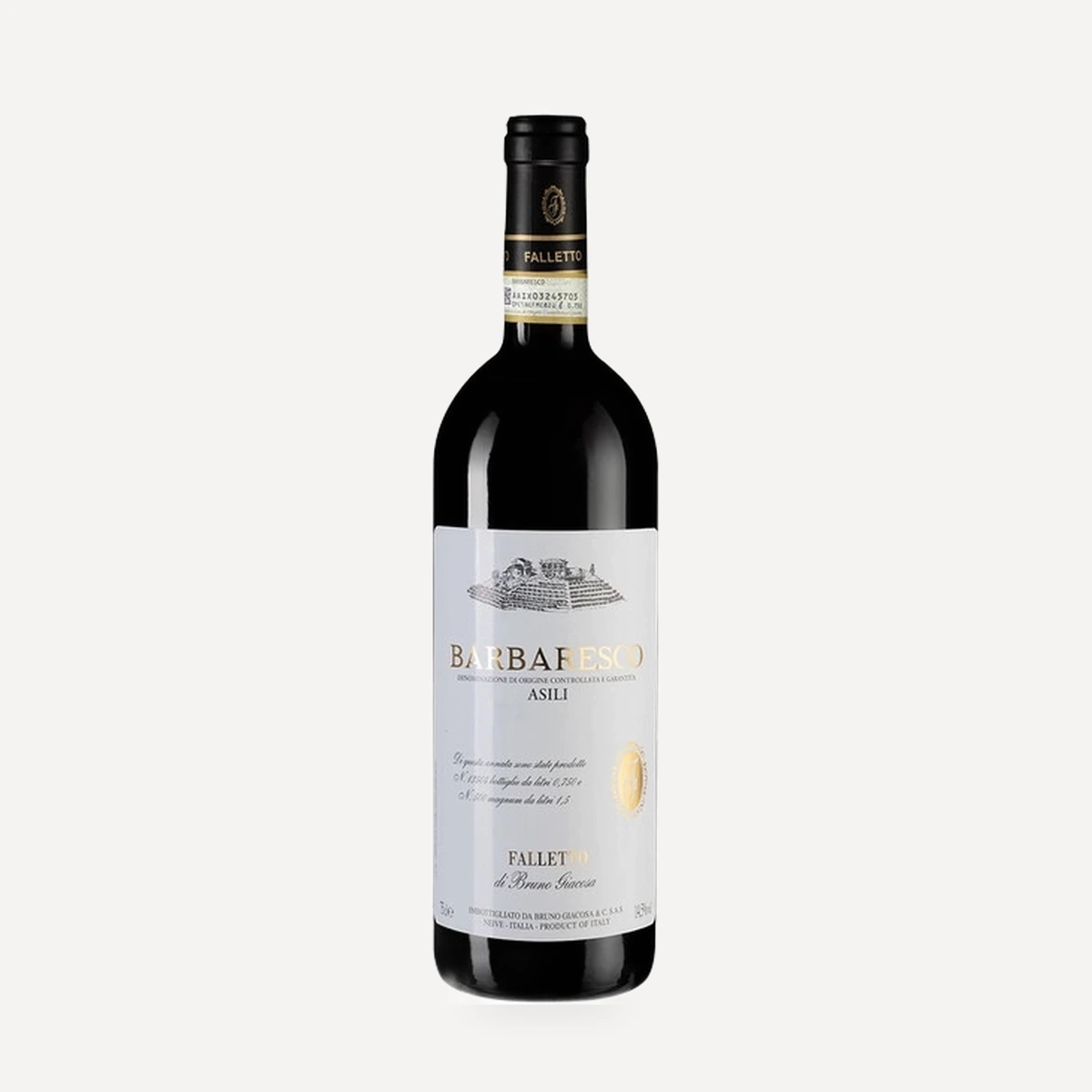 Barbaresco Asili DOCG wine — Giacosa winery — Dionysus