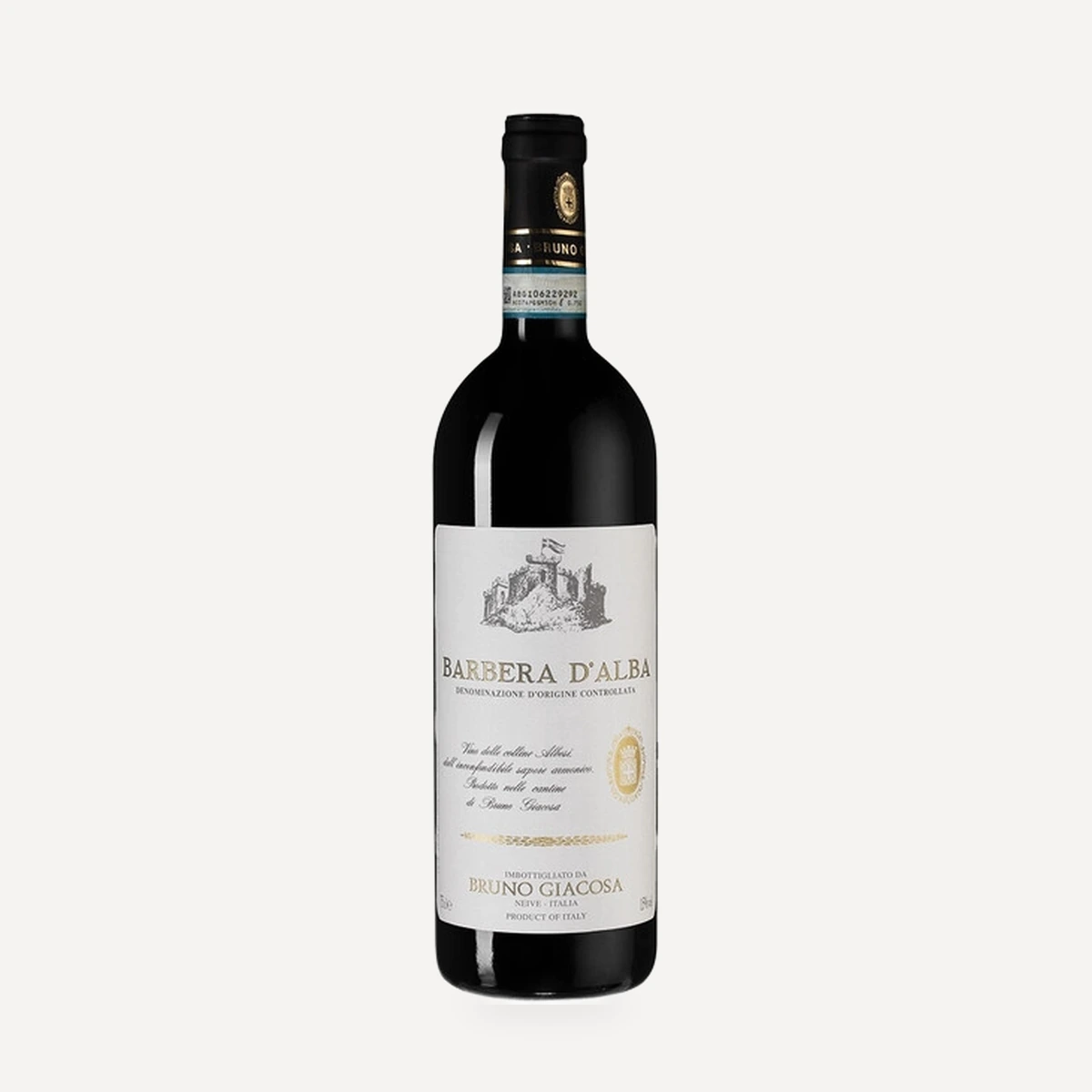 Barbera d'Alba wine — Giacosa winery — Dionysus