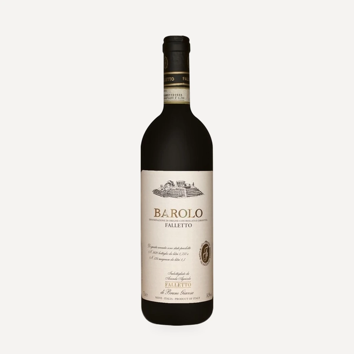 Barolo wine — Giacosa winery — Dionysus