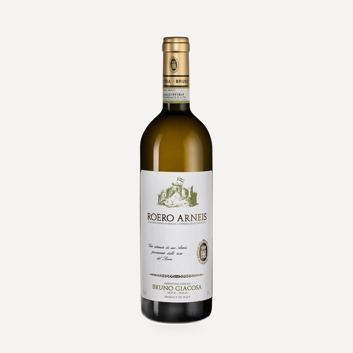 Roero Arneis wine — Giacosa winery — Dionysus