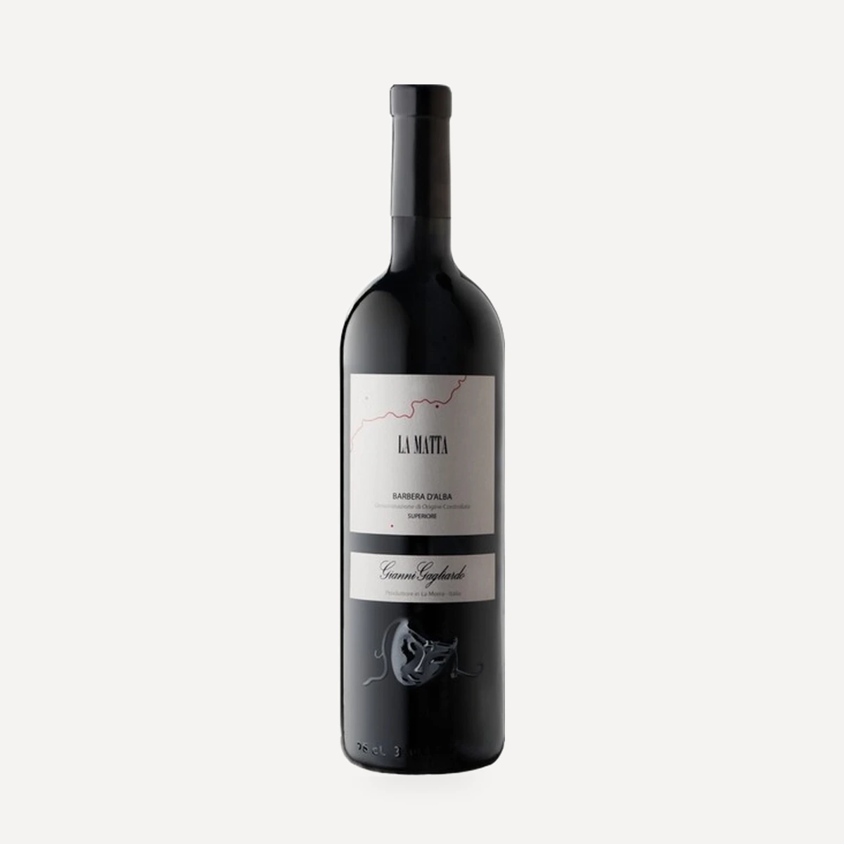 LA MATTA Barbera d'Alba Superiore DOC wine — Gianni Gagliardo winery — Dionysus