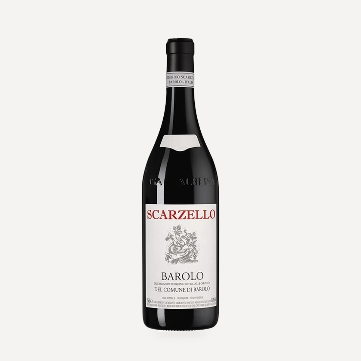Barolo DOCG wine — Giorgio Scarzello e Figli winery — Dionysus