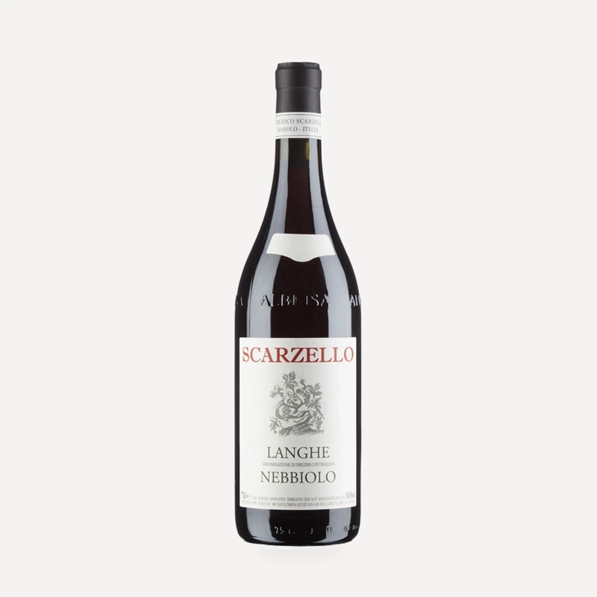 Langhe Nebbiolo DOC wine — Giorgio Scarzello e Figli winery — Dionysus