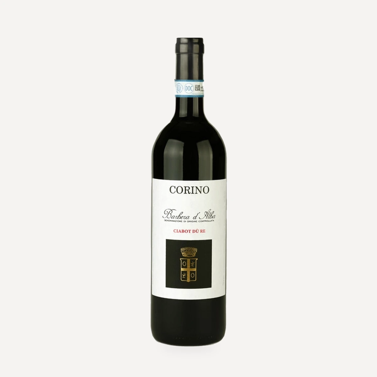 Barbera d'Alba Ciabot du Re DOC wine — Giovanni Corino winery — Dionysus