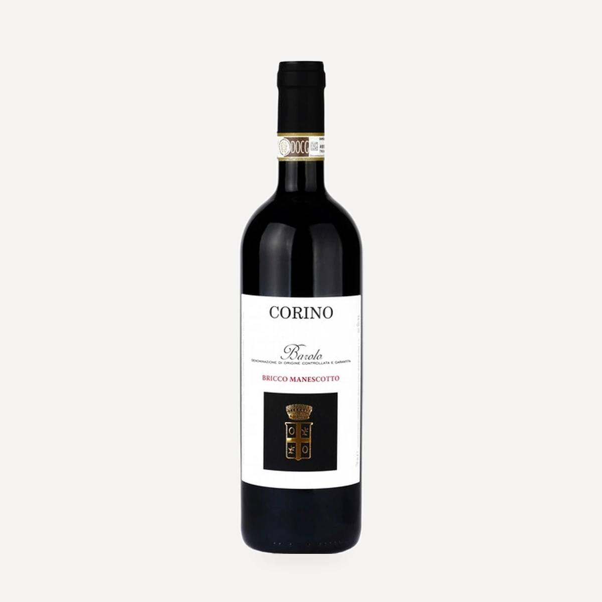 Barolo Bricco Manescotto DOCG wine — Giovanni Corino winery — Dionysus
