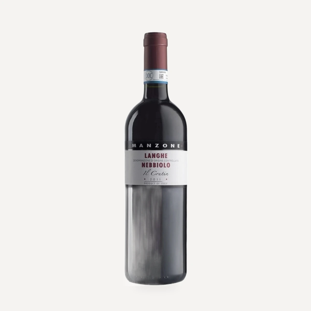Il Crutin Nebbiolo Langhe DOC wine — Giovanni Manzone winery — Dionysus