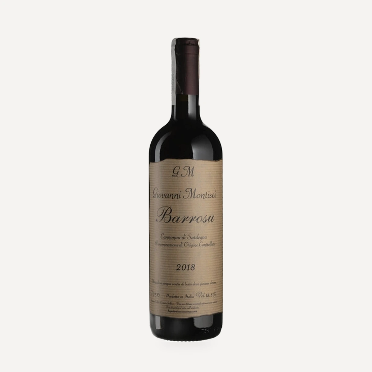 Barrosu Cannonau di Sardegna DOC wine — Giovanni Montisci winery — Dionysus