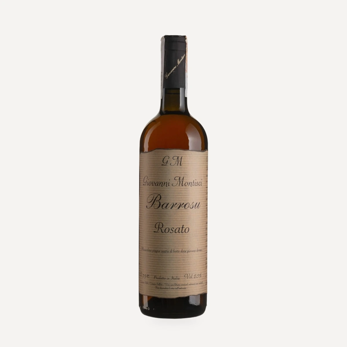 Barrosu Rosato wine — Giovanni Montisci winery — Dionysus