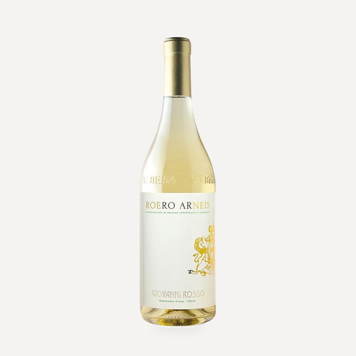 Roero Arneis DOCG wine — Giovanni Rosso winery — Dionysus